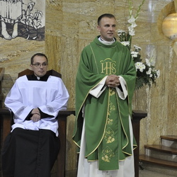 Pozegnanie Ks Rafala i ks Dariusza
